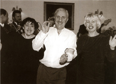 Ирина Гайворонская, Валерий Рапопорт и Ольга Рапопорт на семейной
встрече в Москве. Март 2001 года