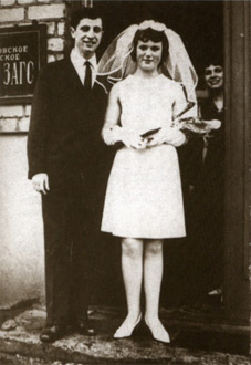 Валерий и Лена Рапопорт. 1968 год
